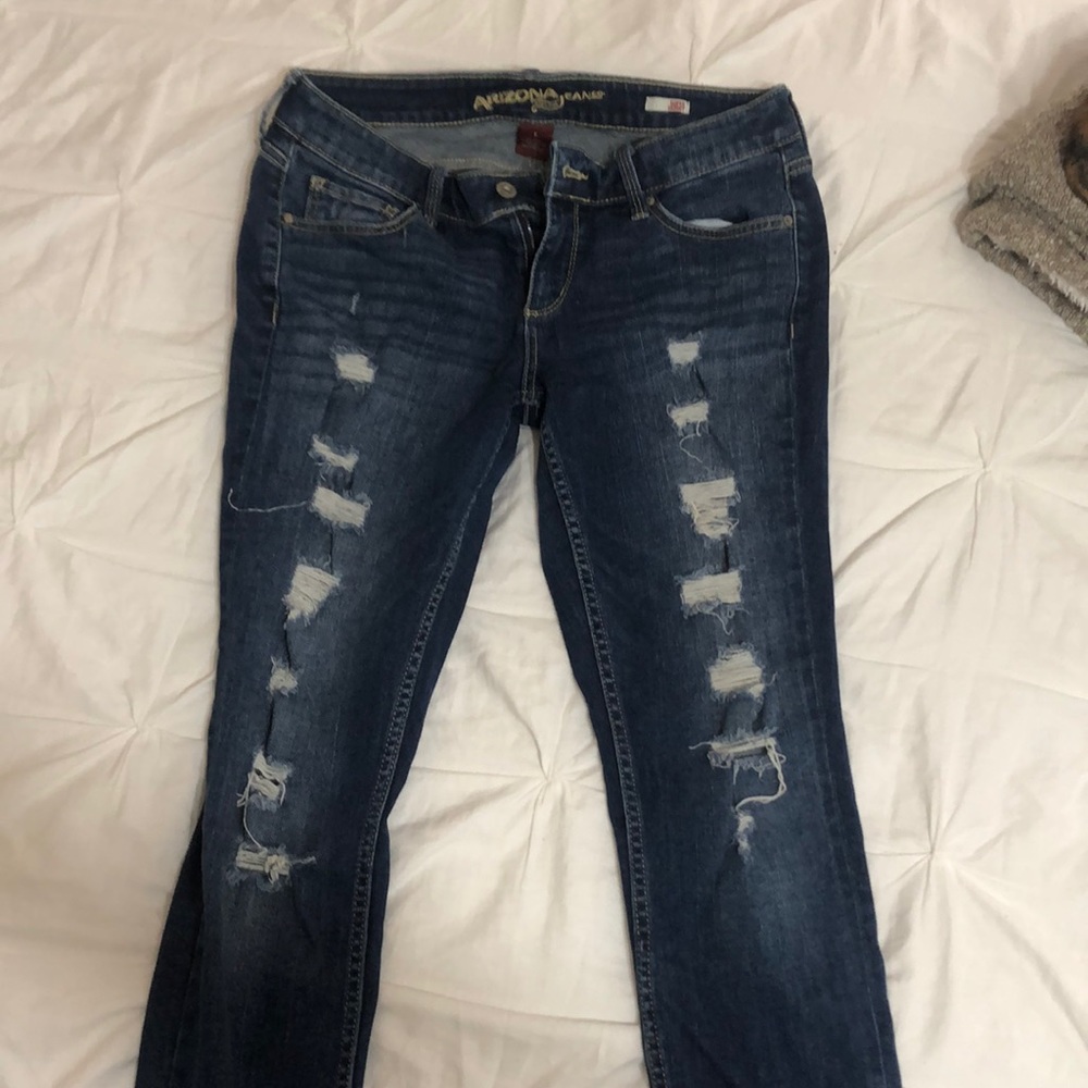Arizona Jean co. Ripped skinny jeans ❤️